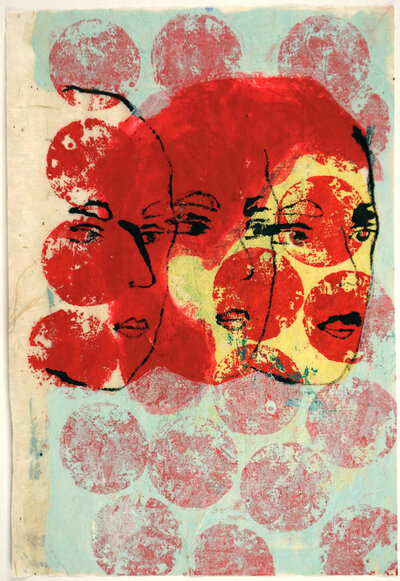 © Galerie Dr. Markus Döbele Dreigesicht | © Galerie Dr. Markus Döbele