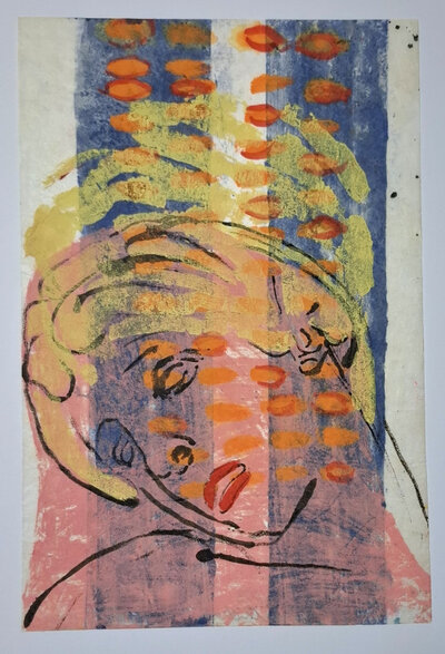 © Galerie Dr. Markus Döbele Ohne Titel (antiker Kopf) | © Galerie Dr. Markus Döbele