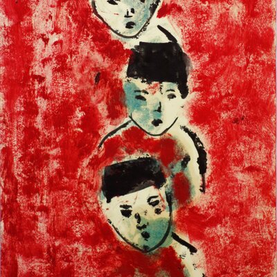 Ohne Titel (Drei Köpfe) | © Galerie Dr. Markus Döbele