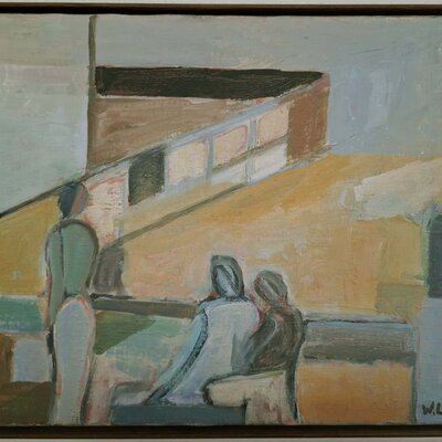 Straßencafé | © Galerie Dr. Markus Döbele