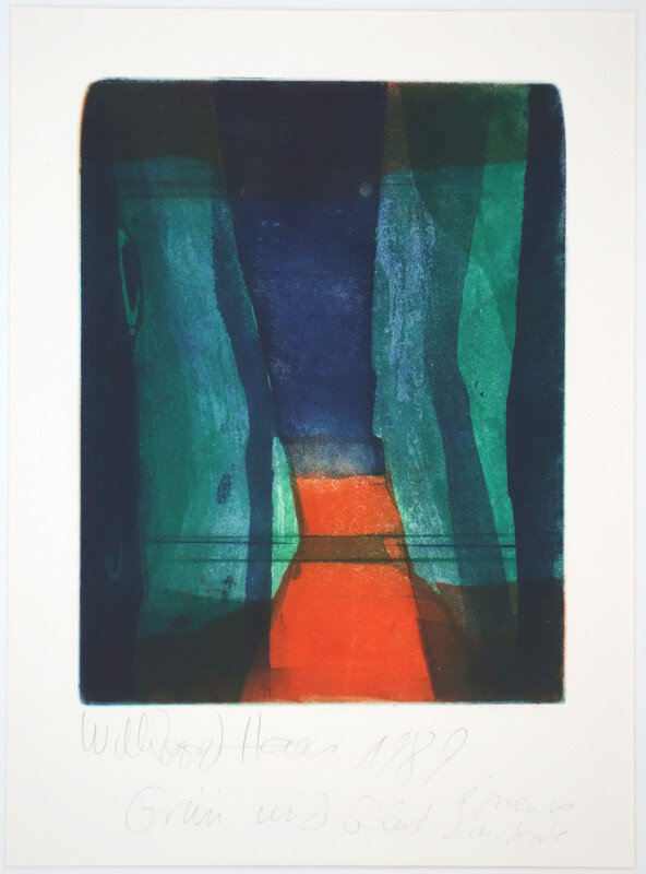 Grün und Glut | © Galerie Dr. Markus Döbele