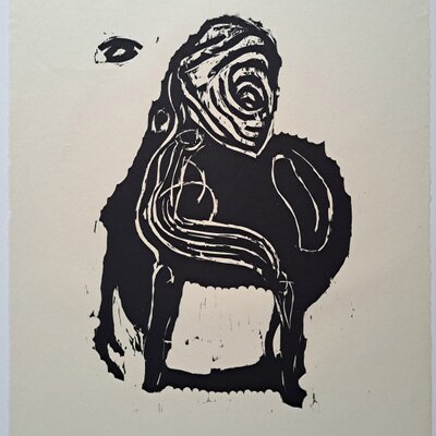 Aus der Serie "Im Inneren frisst das Helle das Dunkle" I | © Galerie Dr. Markus Döbele