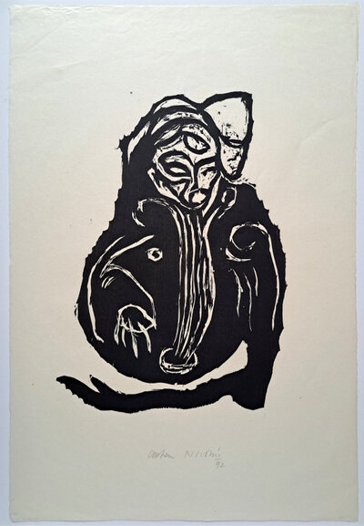 Im Inneren frisst das Helle das Dunkle III | © Galerie Dr. Markus Döbele