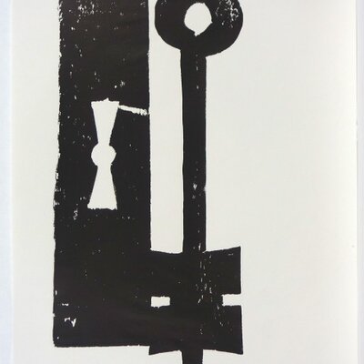 6 Schlüssel im Holz | © Galerie Dr. Markus Döbele