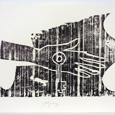 6 Schlüssel im Holz | © Galerie Dr. Markus Döbele