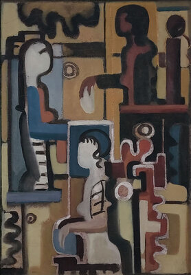 Ohne Titel (Figurenkomposition) | © Galerie Dr. Markus Döbele