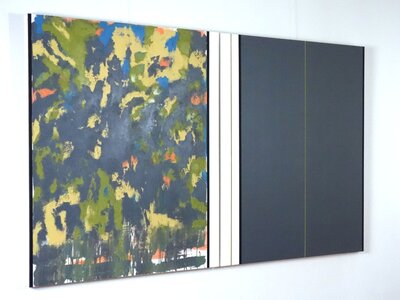 Großes Grau gleichzeitig 2-24 | © Galerie Dr. Markus Döbele