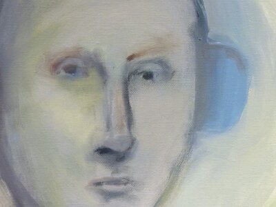 Une femme avec un chien | © Galerie Dr. Markus Döbele