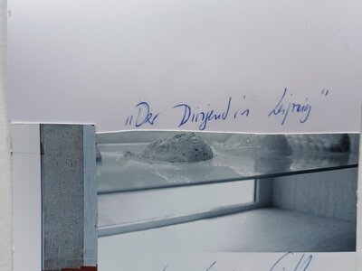 Der Dirigent in Leipzig | © Galerie Dr. Markus Döbele