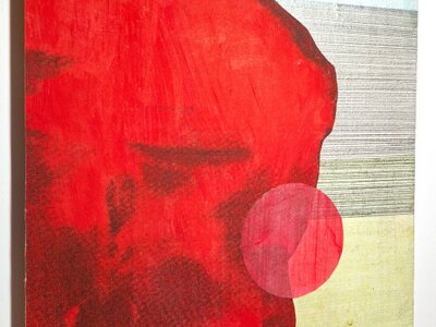 Ohne Titel (roter Kopf) | © Galerie Dr. Markus Döbele