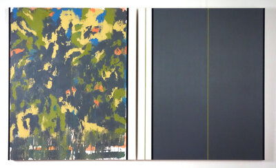 Großes Grau gleichzeitig 2-24 | © Galerie Dr. Markus Döbele