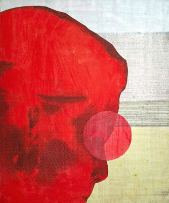 Ohne Titel (roter Kopf) | © Galerie Dr. Markus Döbele