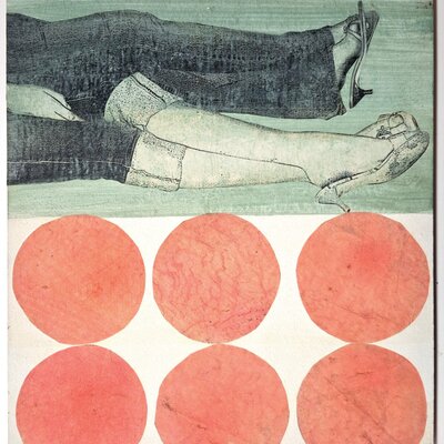 Ohne Titel (Beine und Punkte) | © Galerie Dr. Markus Döbele