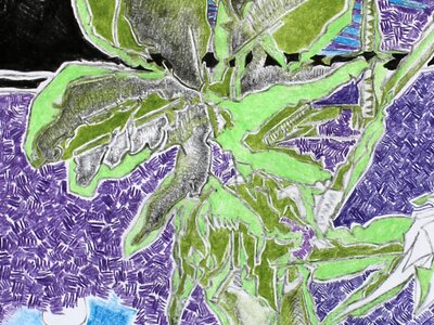 Wasserpflanze | © Galerie Dr. Markus Döbele