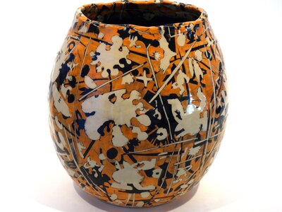 Großer Topf (Orange) | © Galerie Dr. Markus Döbele