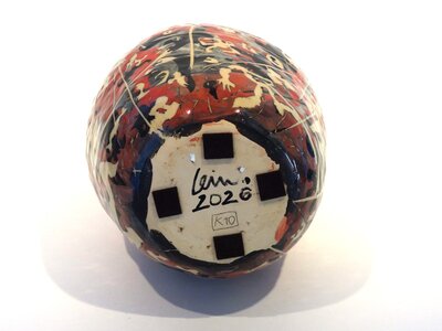 Großer Topf (Dunkelrot) | © Galerie Dr. Markus Döbele