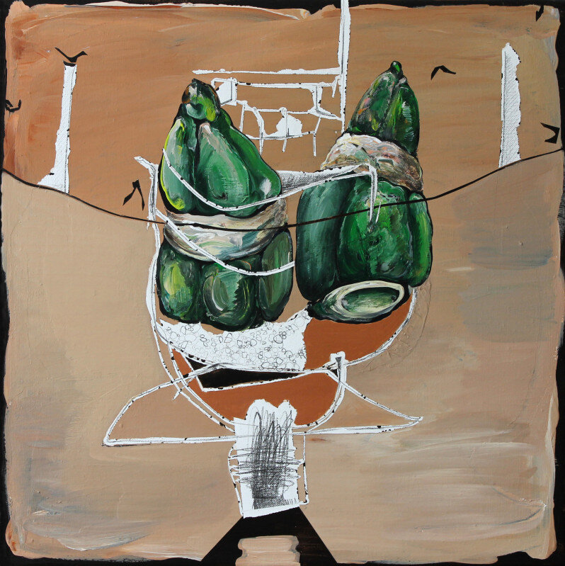 © Galerie Dr. Markus Döbele Drahtseilakt | © Galerie Dr. Markus Döbele