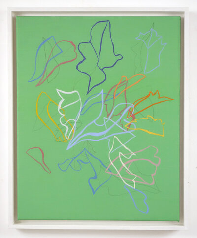 © Galerie Dr. Markus Döbele Alphabet Basel grün a | © Galerie Dr. Markus Döbele