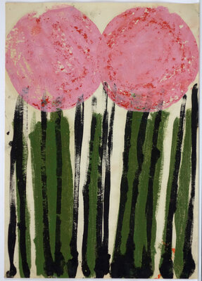 Ohne Titel (Blumenkugeln) | © Galerie Dr. Markus Döbele