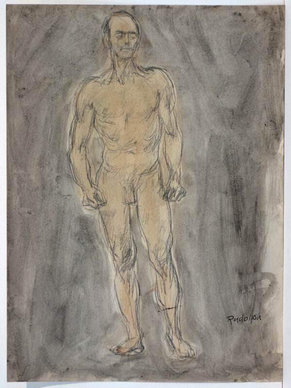 © Galerie Dr. Markus Döbele Nachverkauf 57. Kunstauktion: Stehender männlicher Akt nach 1950 | © Galerie Dr. Markus Döbele