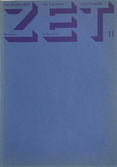 © Galerie Dr. Markus Döbele Nachverkauf 57. Kunstauktion: Sammlung von 5 Heften: ZET Das Zeichenheft für Literatur und Graphik | © Galerie Dr. Markus Döbele