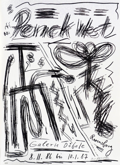 © Galerie Dr. Markus Döbele Nachverkauf 57. Kunstauktion: Penck West | © Galerie Dr. Markus Döbele