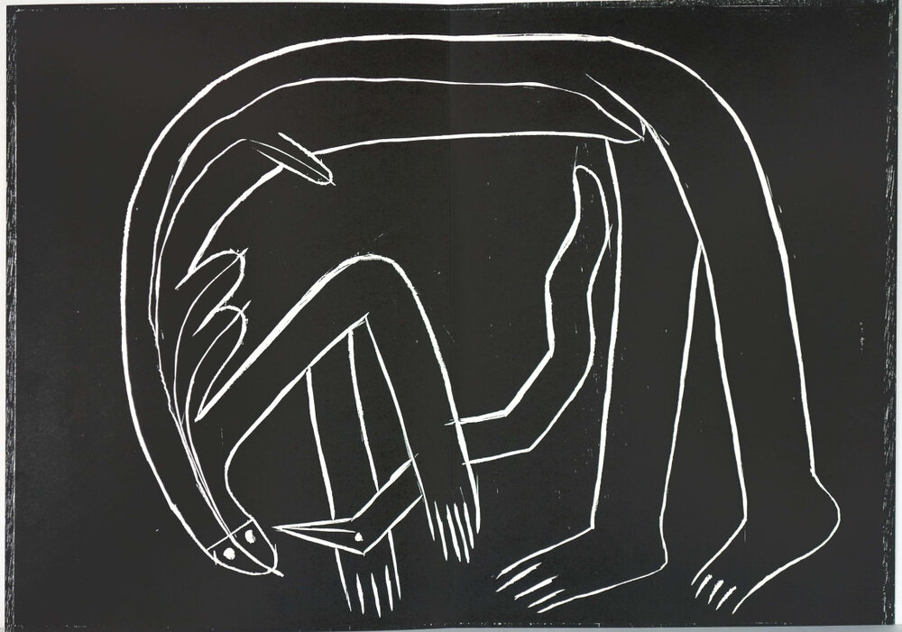© Galerie Dr. Markus Döbele Nachverkauf 57. Kunstauktion: Der Engel der Geschichte 25: Engel der Behinderten | © Galerie Dr. Markus Döbele