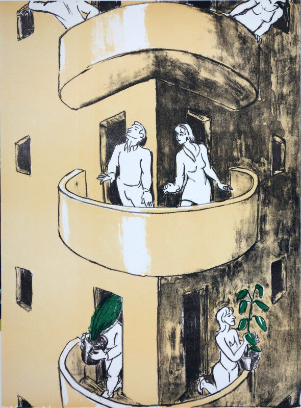 © Galerie Dr. Markus Döbele Nachverkauf 57. Kunstauktion: Auf Balkone | © Galerie Dr. Markus Döbele