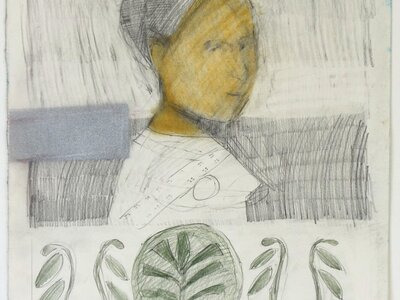 Ohne Titel (Frau mit Wappen) | © Galerie Dr. Markus Döbele