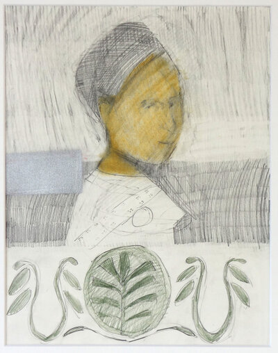© Galerie Dr. Markus Döbele Ohne Titel (Frau mit Wappen) | © Galerie Dr. Markus Döbele