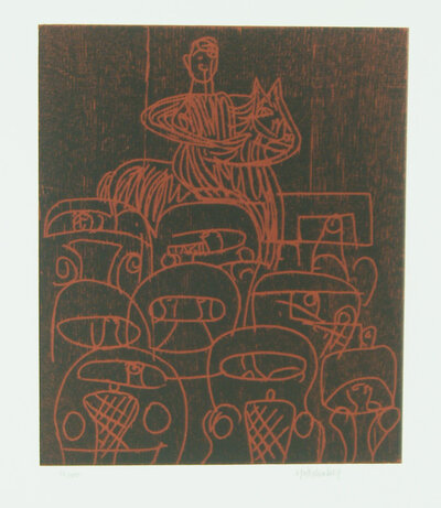 © Galerie Dr. Markus Döbele Reiter auf der Fernstraße | © Galerie Dr. Markus Döbele